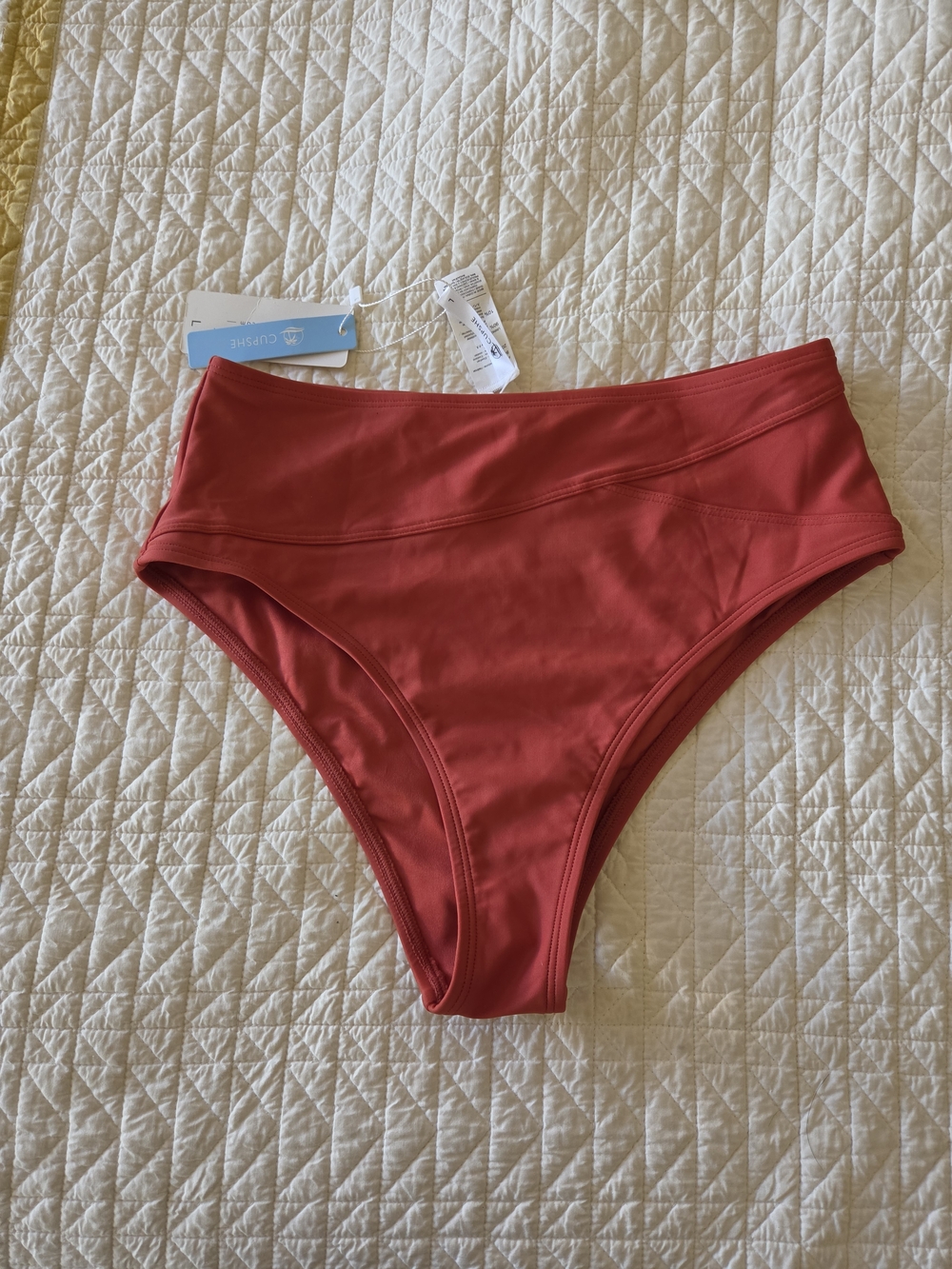 Cupshe High-Rise Bikini Bottoms